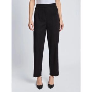 MISOOK Straight Leg Knit Pant in Charcoal Grey Size M